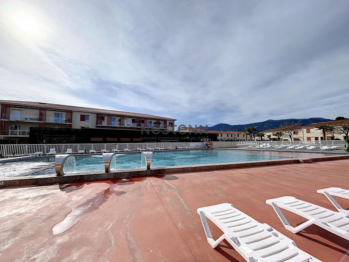 2950-Appartement Une Chambre Avec Piscine อาร์เจเลส-ซัวร์-แมร์ ภายนอก รูปภาพ